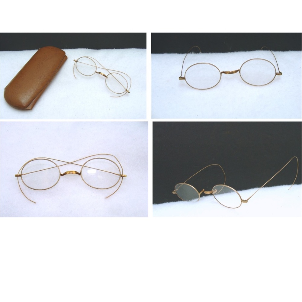 Antique benjamin franklin eyeglasses spectacles